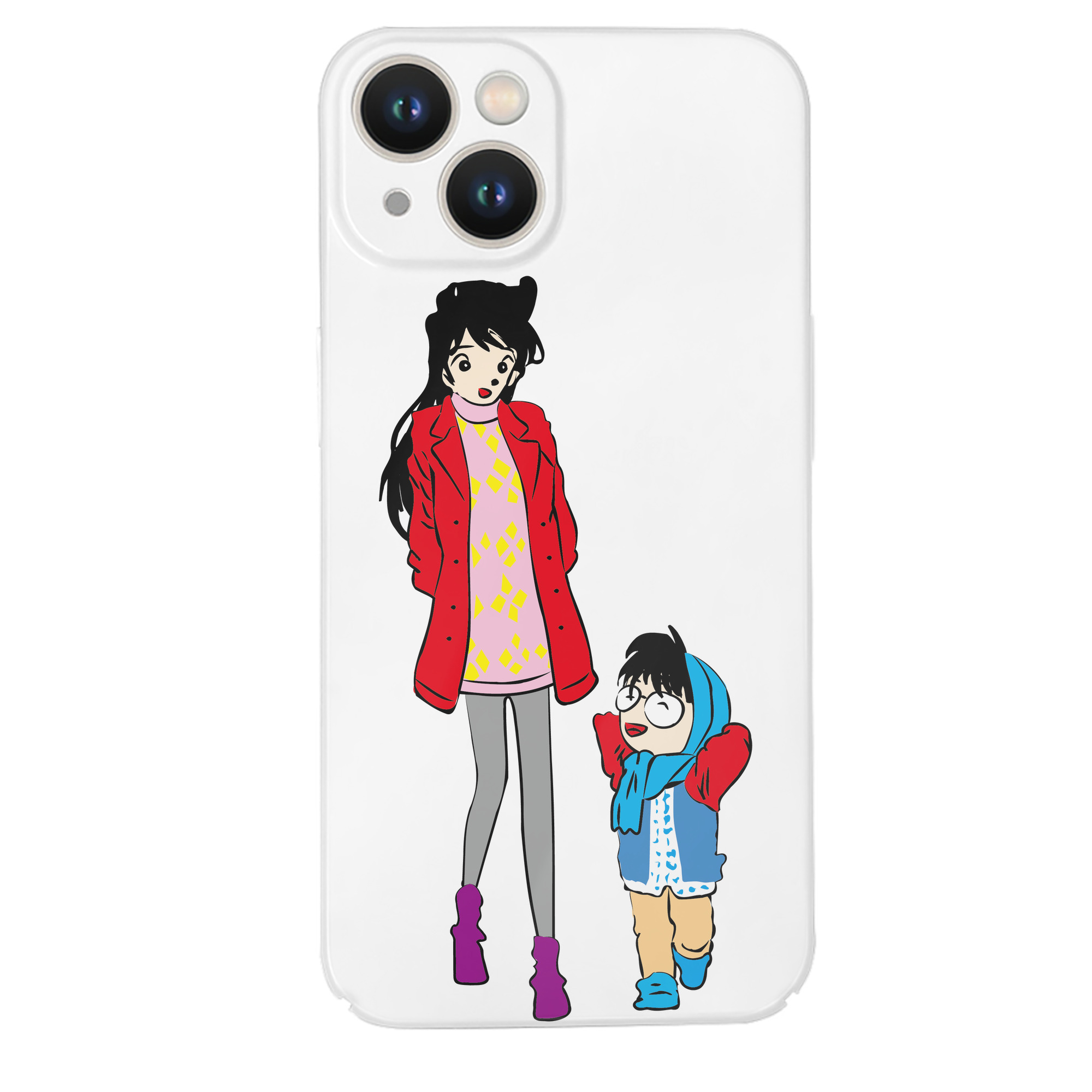 （画像用） 名探偵コナン 江戸川 コナン Detective Conan Conan Edogawa 【iPhone 14シリーズ対応】ハードケース